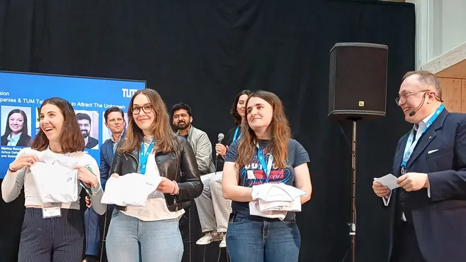 Winning team of the 1,000+ project week